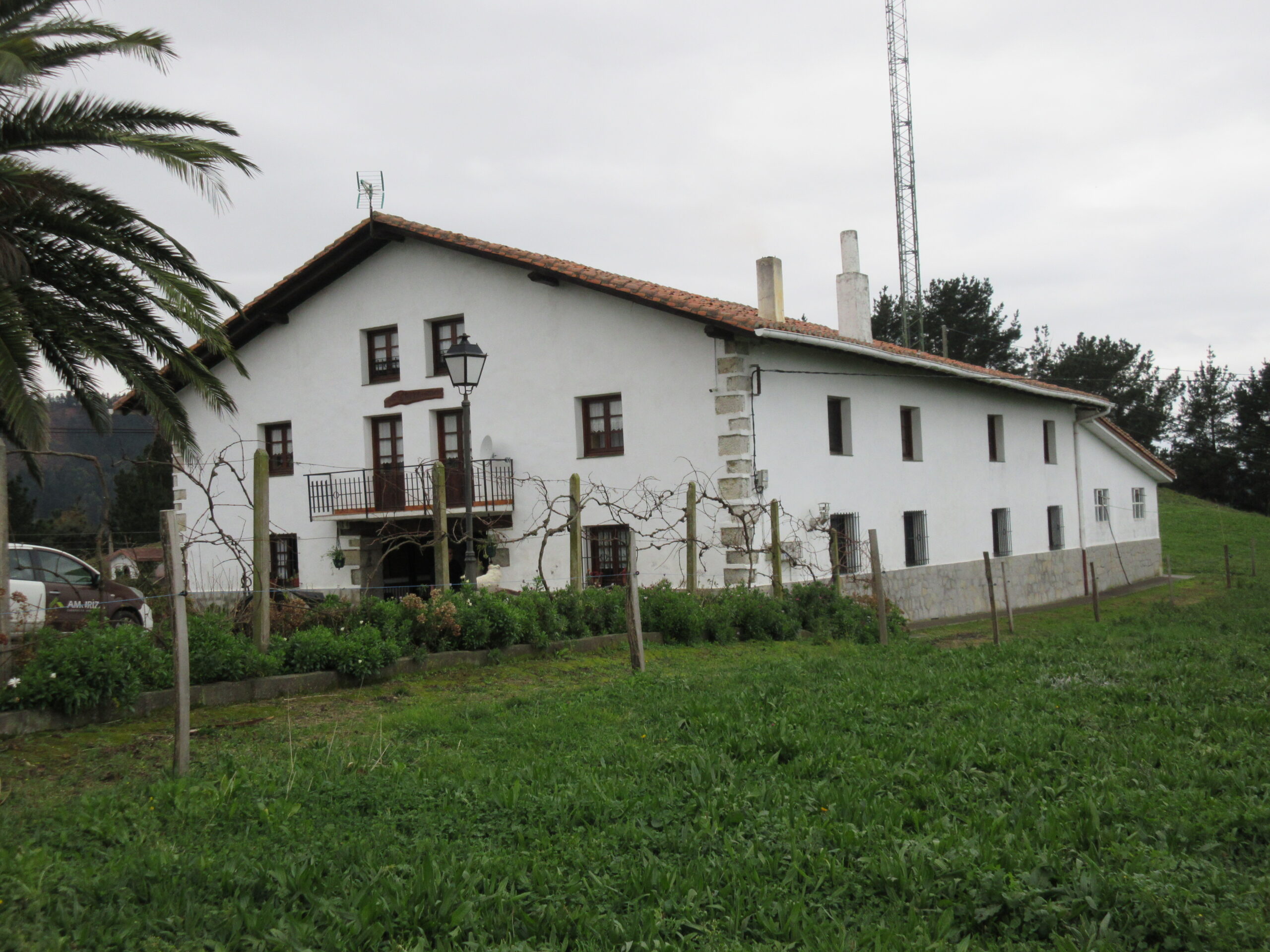 Vista exterior caserío